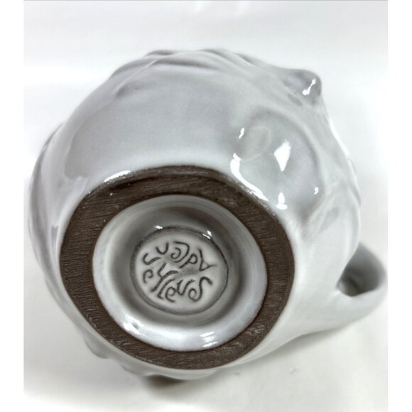 Jonathon Adler Utopia Woodland Coffee Tea Mug Double-Sided Raccoon Porcupine - Picture 8 of 9